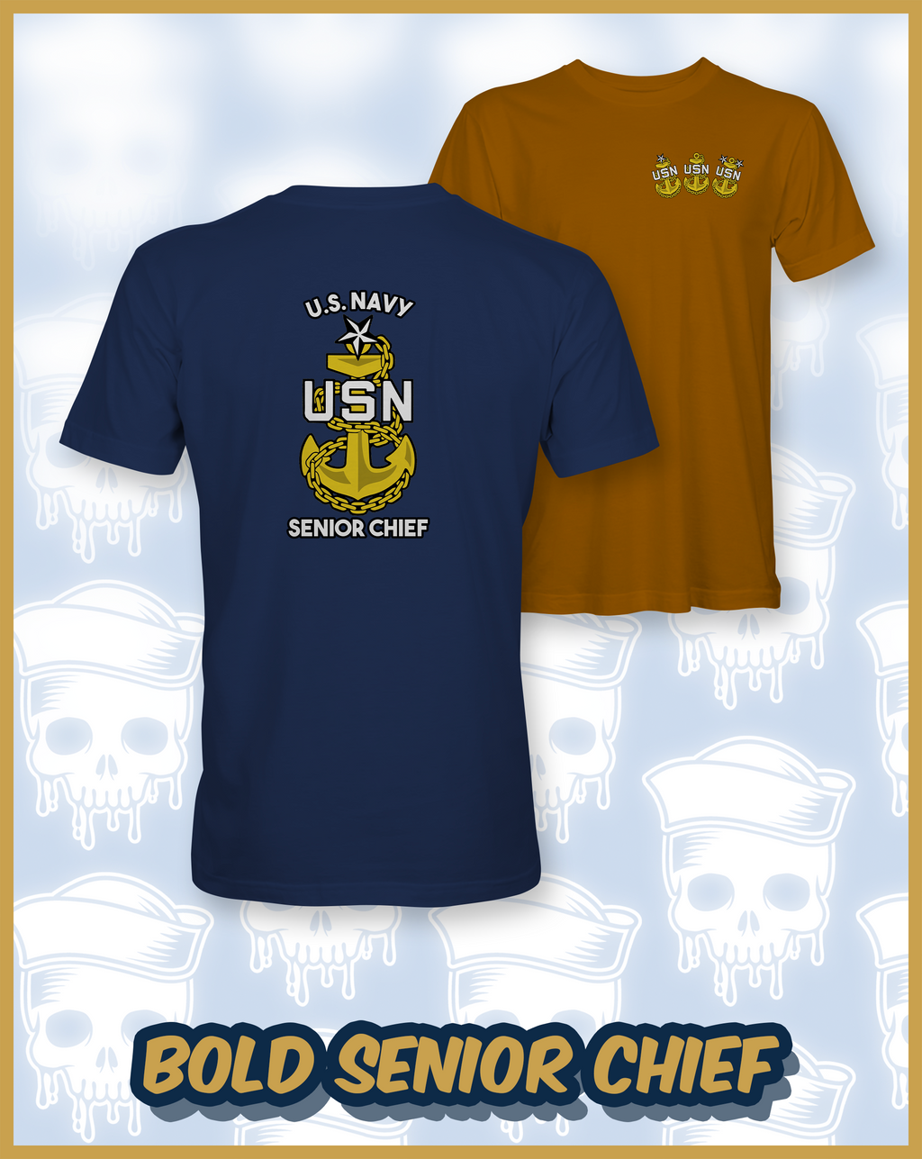 Bold Senior Chief Shirt/Hoodie
