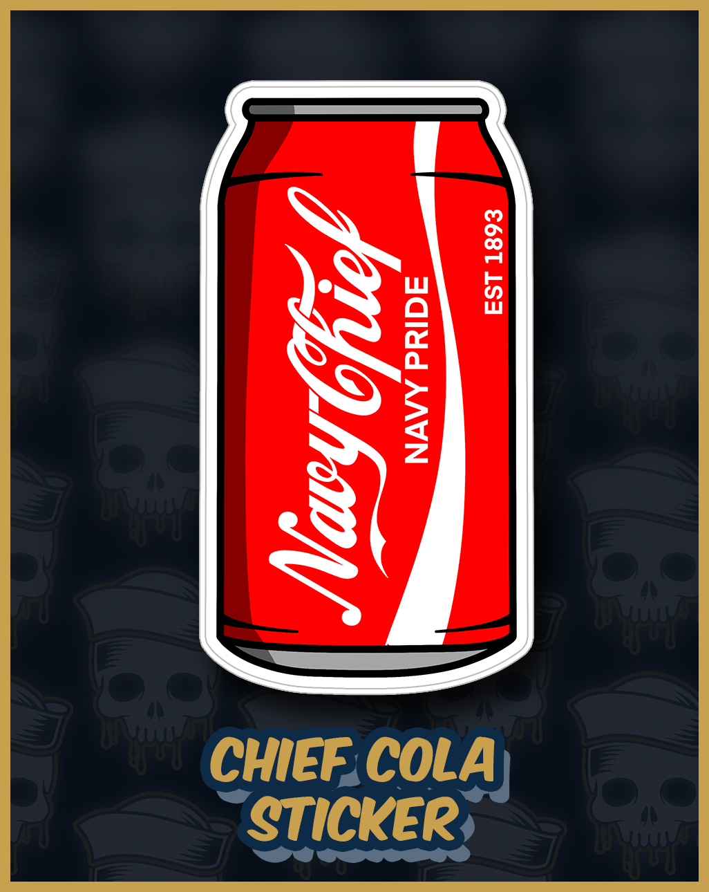 Chief Cola Sticker
