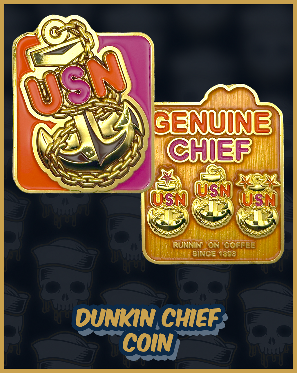 Dunkin Chief Challenge Coin