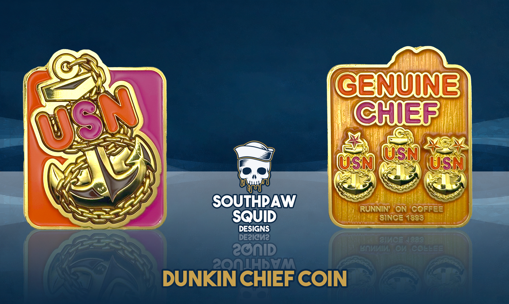 Dunkin Chief Challenge Coin