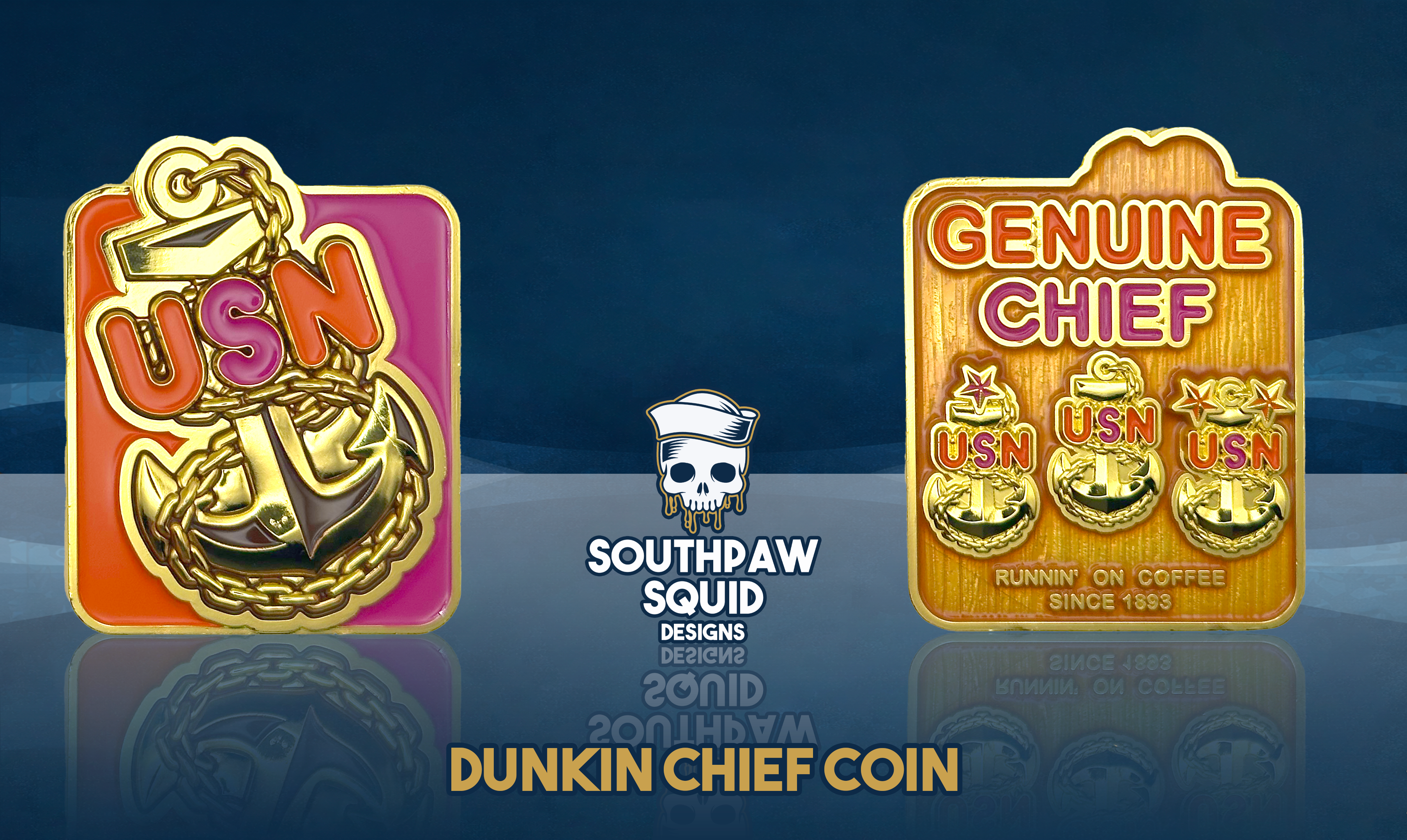 Dunkin Chief Challenge Coin