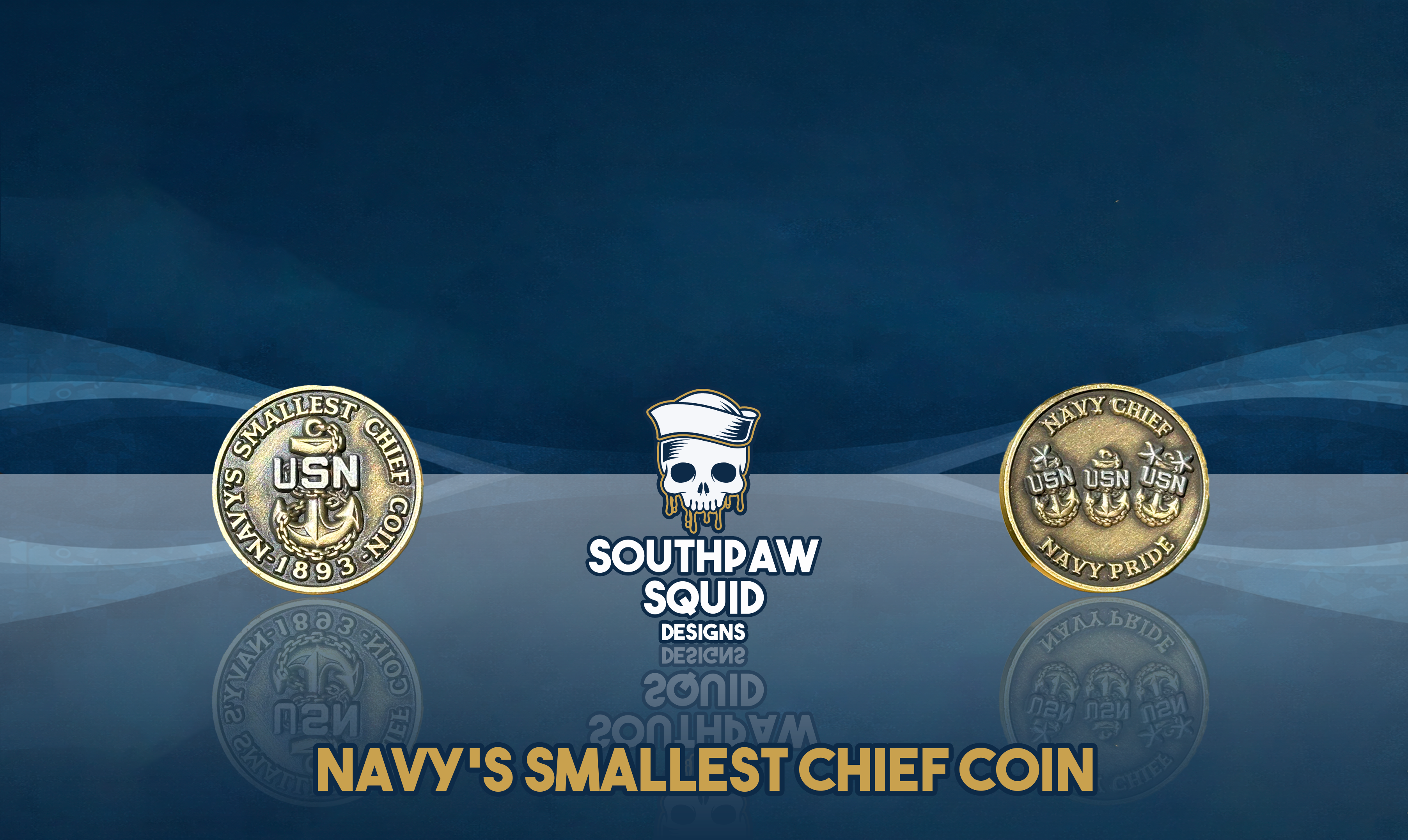 Navys Smallest Chief Challenge Coin