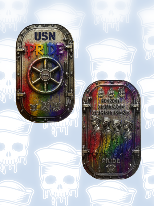 *PRE-SALE* USN PRIDE Challenge Coin