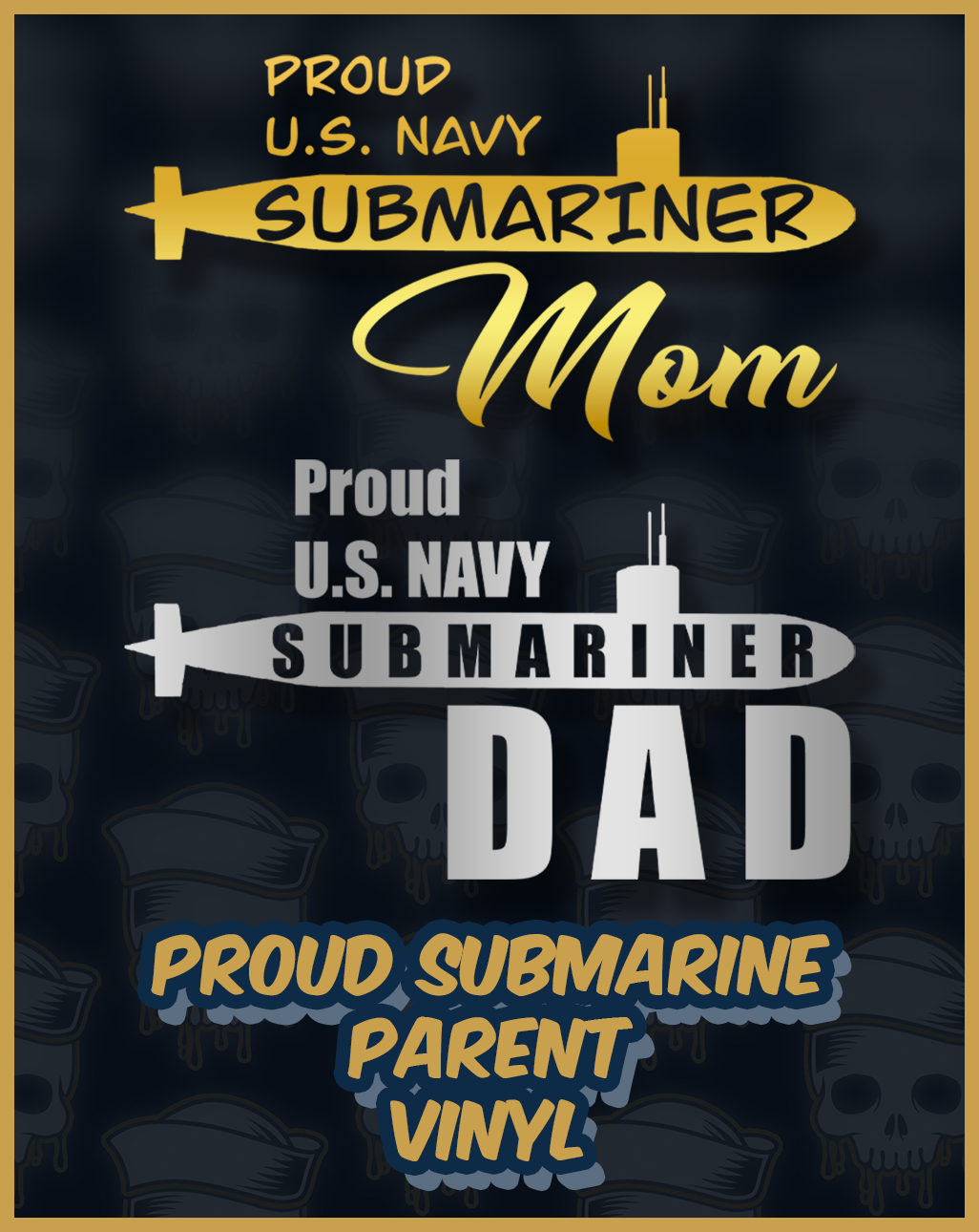 Proud Submarine Parent Vinyl