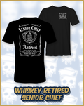 Whiskey Retired Senior Chief Shirts/Hoodies