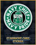 Starbucks Chief Sticker