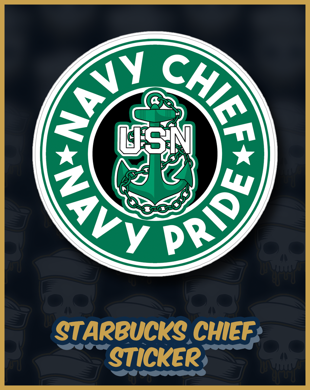 Starbucks Chief Sticker